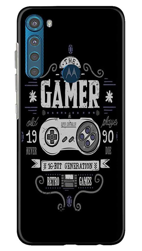 Gamer Mobile Back Case for Moto One Fusion Plus (Design - 330)