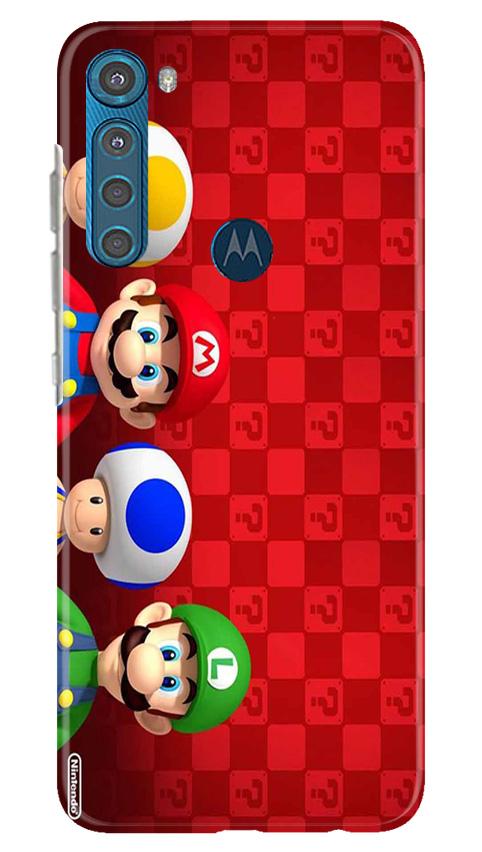 Mario Mobile Back Case for Moto One Fusion Plus (Design - 337)