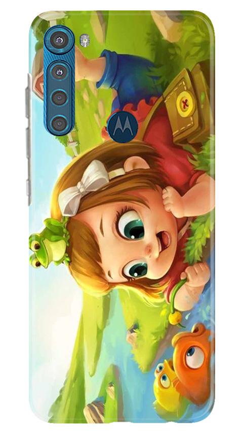 Baby Girl Mobile Back Case for Moto One Fusion Plus (Design - 339)