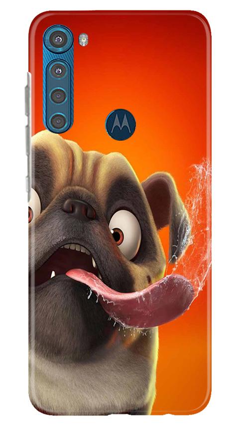 Dog Mobile Back Case for Moto One Fusion Plus (Design - 343)