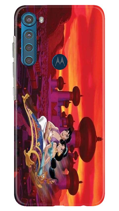 Aladdin Mobile Back Case for Moto One Fusion Plus (Design - 345)