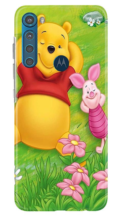 Winnie The Pooh Mobile Back Case for Moto One Fusion Plus (Design - 348)