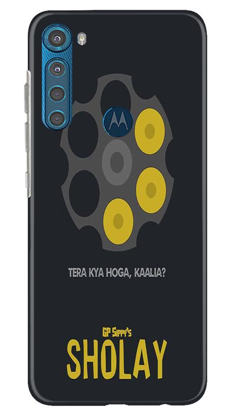 Sholay Mobile Back Case for Moto One Fusion Plus (Design - 356)