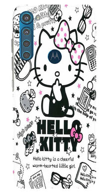 Hello Kitty Mobile Back Case for Moto One Fusion Plus (Design - 361)