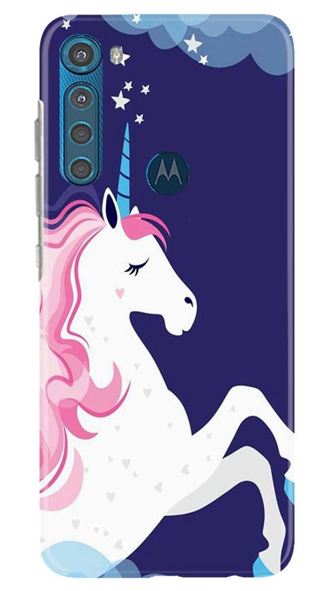 Unicorn Mobile Back Case for Moto One Fusion Plus (Design - 365)