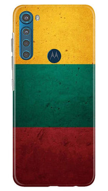 Color Pattern Mobile Back Case for Moto One Fusion Plus (Design - 374)