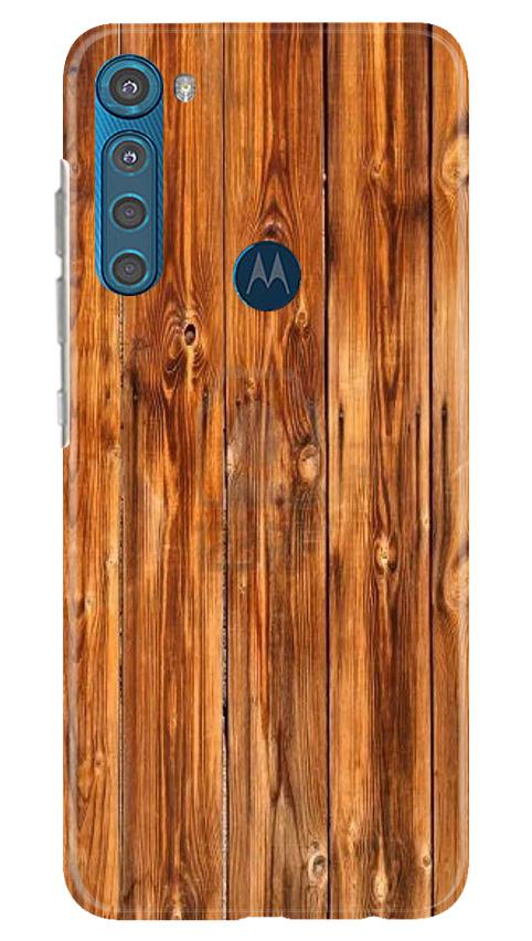 Wooden Texture Mobile Back Case for Moto One Fusion Plus (Design - 376)