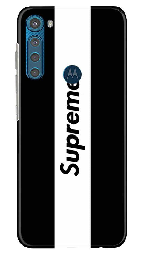Supreme Mobile Back Case for Moto One Fusion Plus (Design - 388)