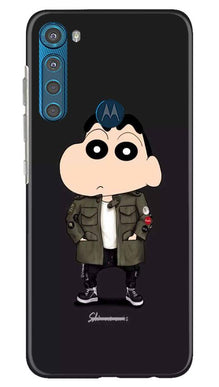 Shin Chan Mobile Back Case for Moto One Fusion Plus (Design - 391)