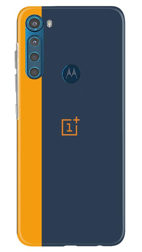 Oneplus Logo Mobile Back Case for Moto One Fusion Plus (Design - 395)