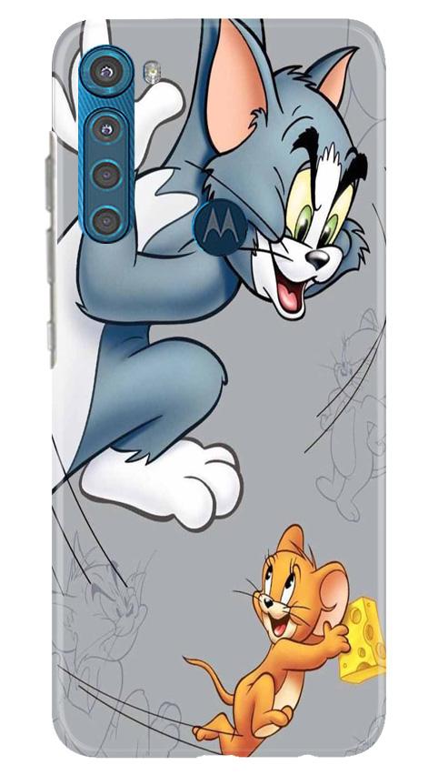 Tom n Jerry Mobile Back Case for Moto One Fusion Plus (Design - 399)