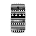 Black white Pattern Case for Moto G2