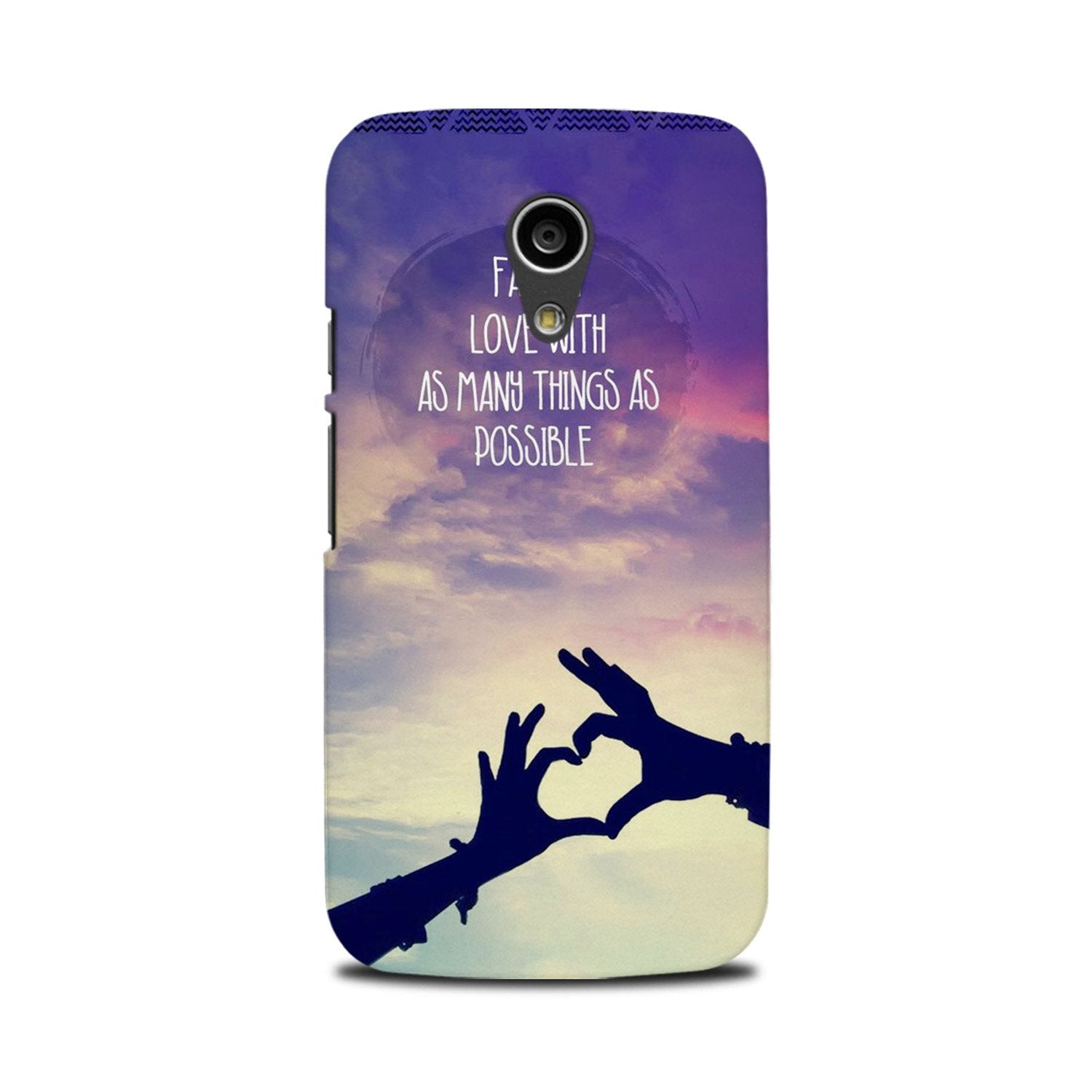 Fall in love Case for Moto G2