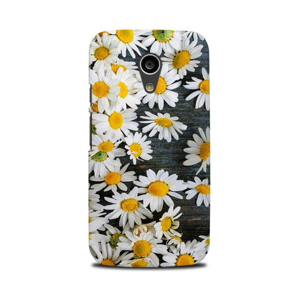 White flowers2 Case for Moto G2