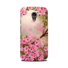 Pink flowers Case for Moto G2