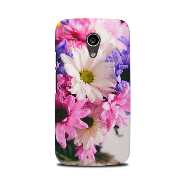 Coloful Daisy Case for Moto G2