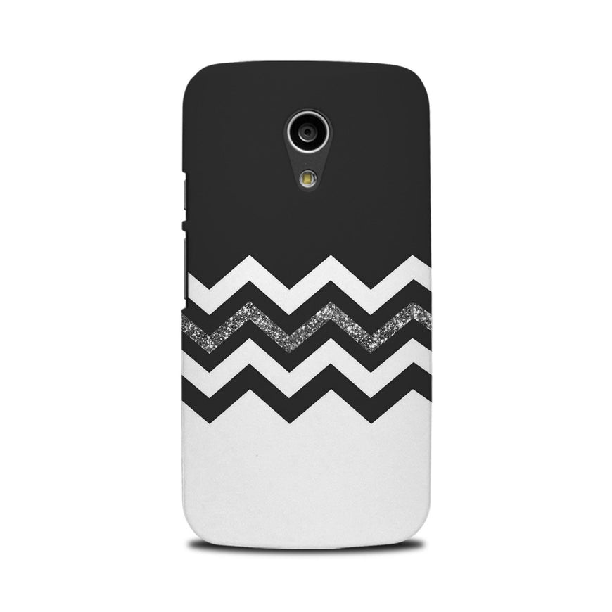 Black white Pattern2Case for Moto G2