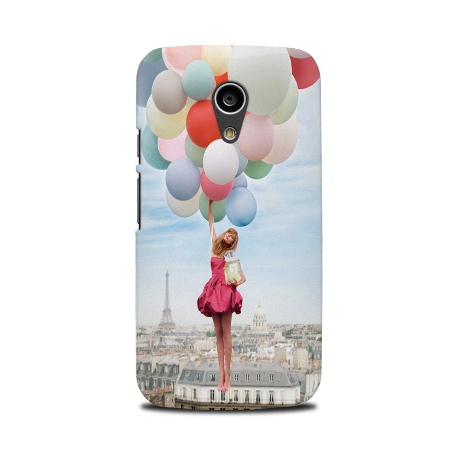 Girl with Baloon Case for Moto G2