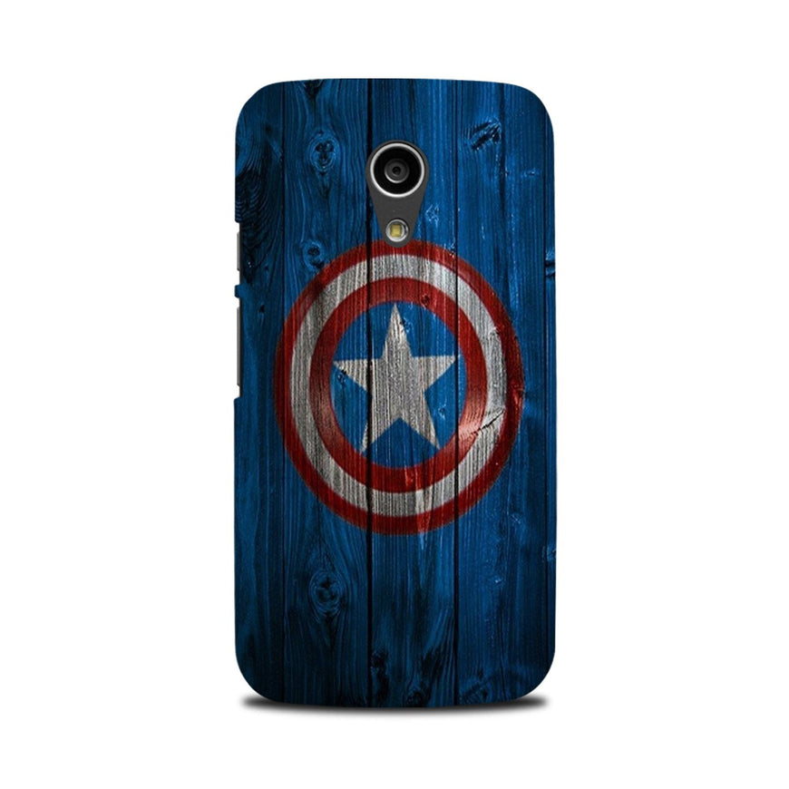 Captain America Superhero Case for Moto G2  (Design - 118)