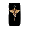 Doctor Logo Case for Moto G2  (Design - 134)