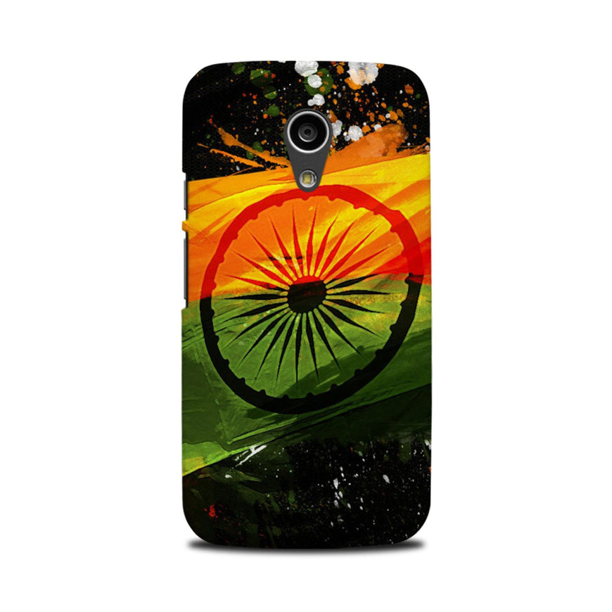 Indian Flag Case for Moto G2  (Design - 137)