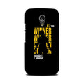Pubg Winner Winner Case for Moto G2  (Design - 177)