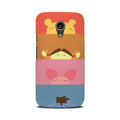 Cartoon Case for Moto G2 (Design - 183)
