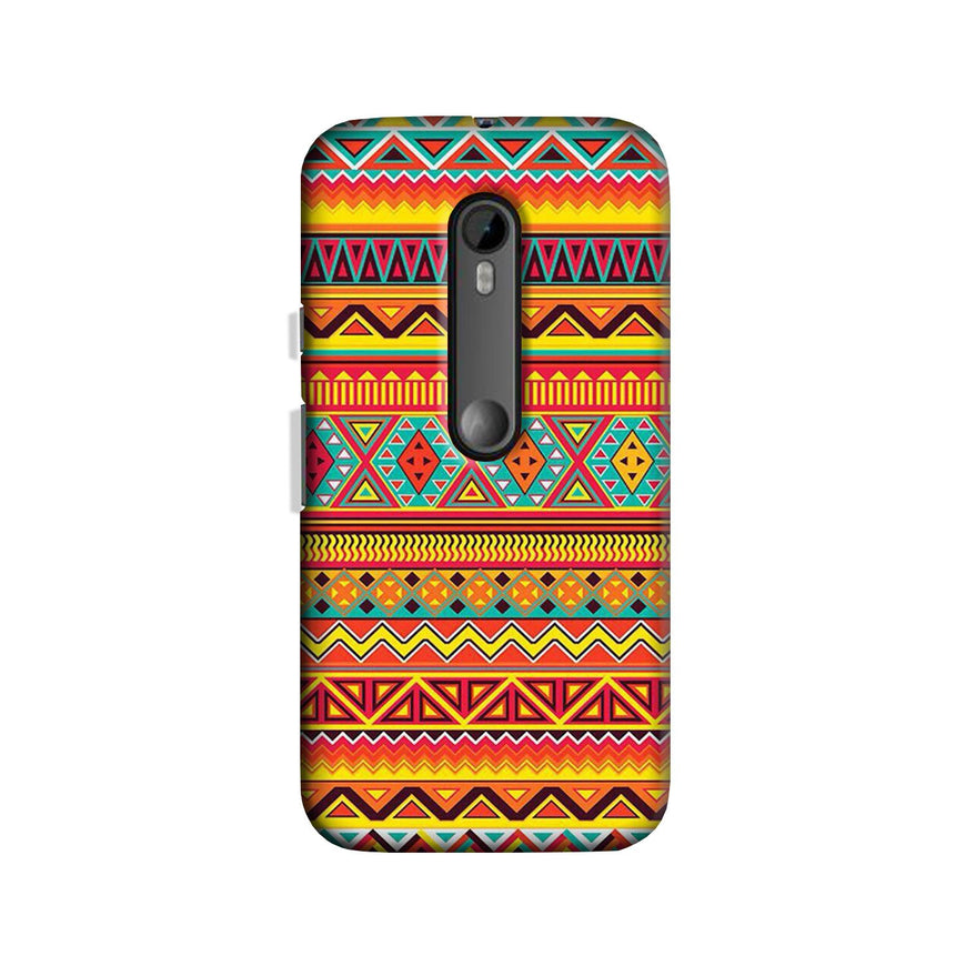 Zigzag line pattern Case for Moto G3