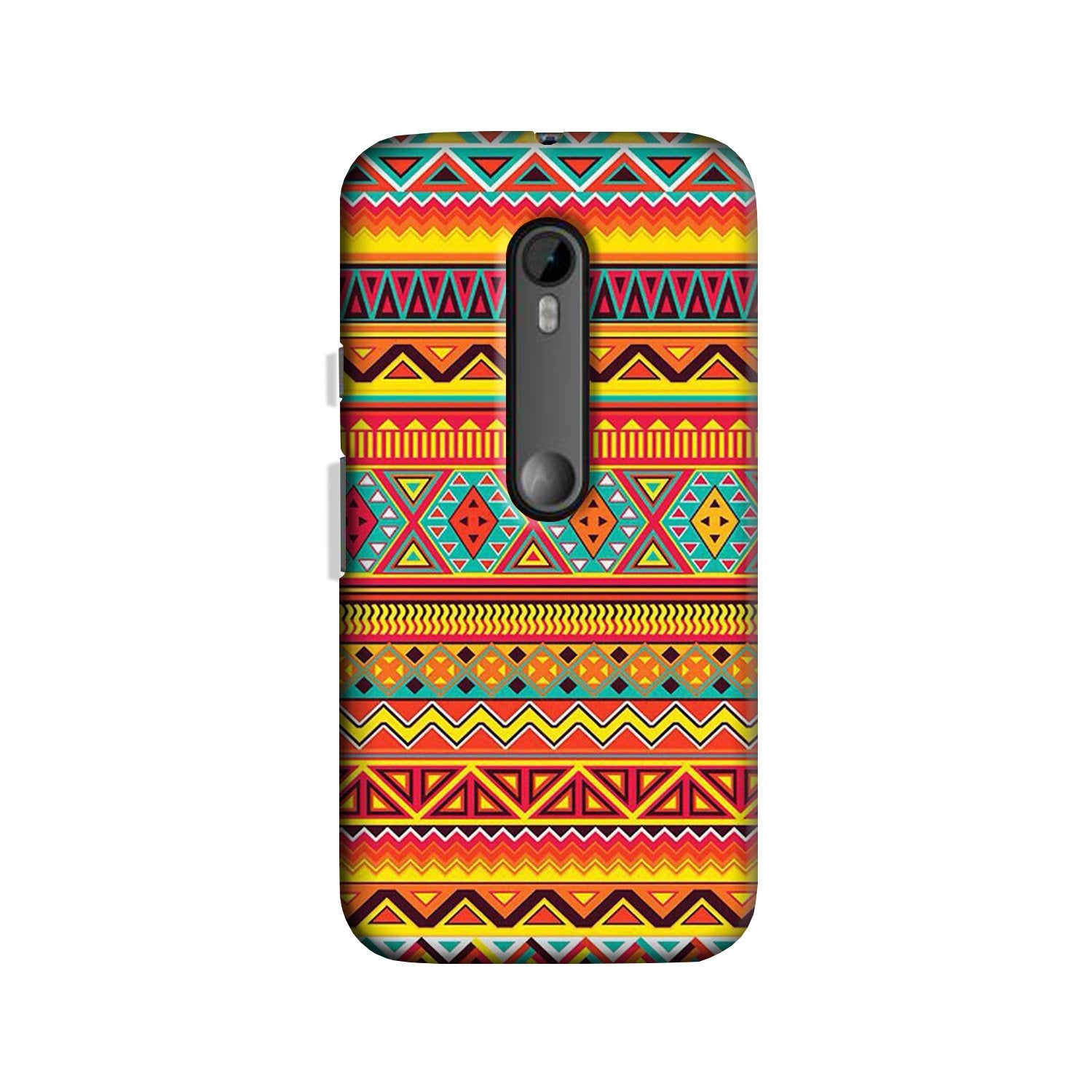 Zigzag line pattern Case for Moto X Play