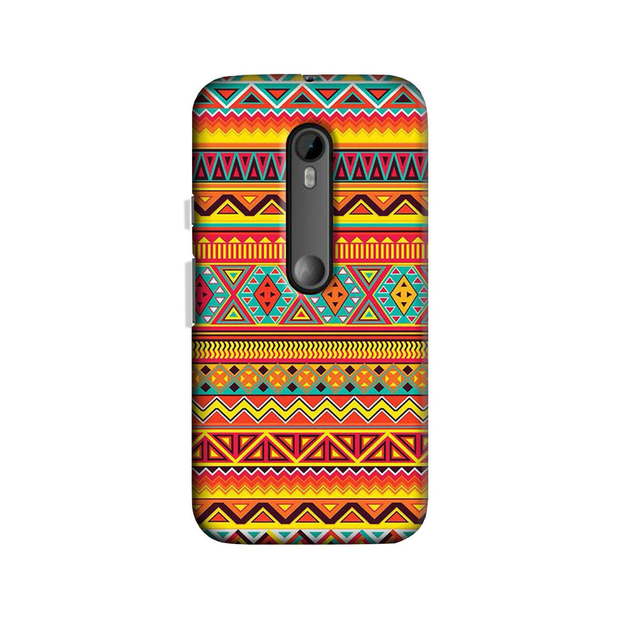 Zigzag line pattern Case for Moto X Play