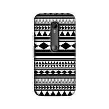 Black white Pattern Case for Moto G3