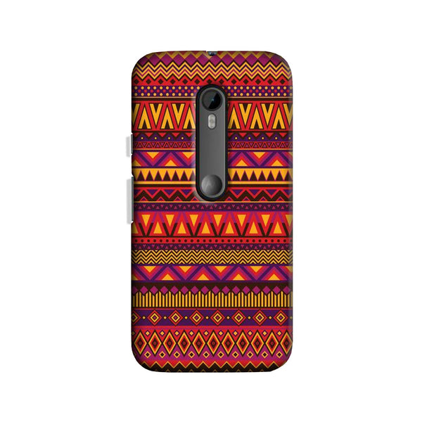 Zigzag line pattern2 Case for Moto G3