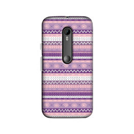 Zigzag line pattern3 Case for Moto G3