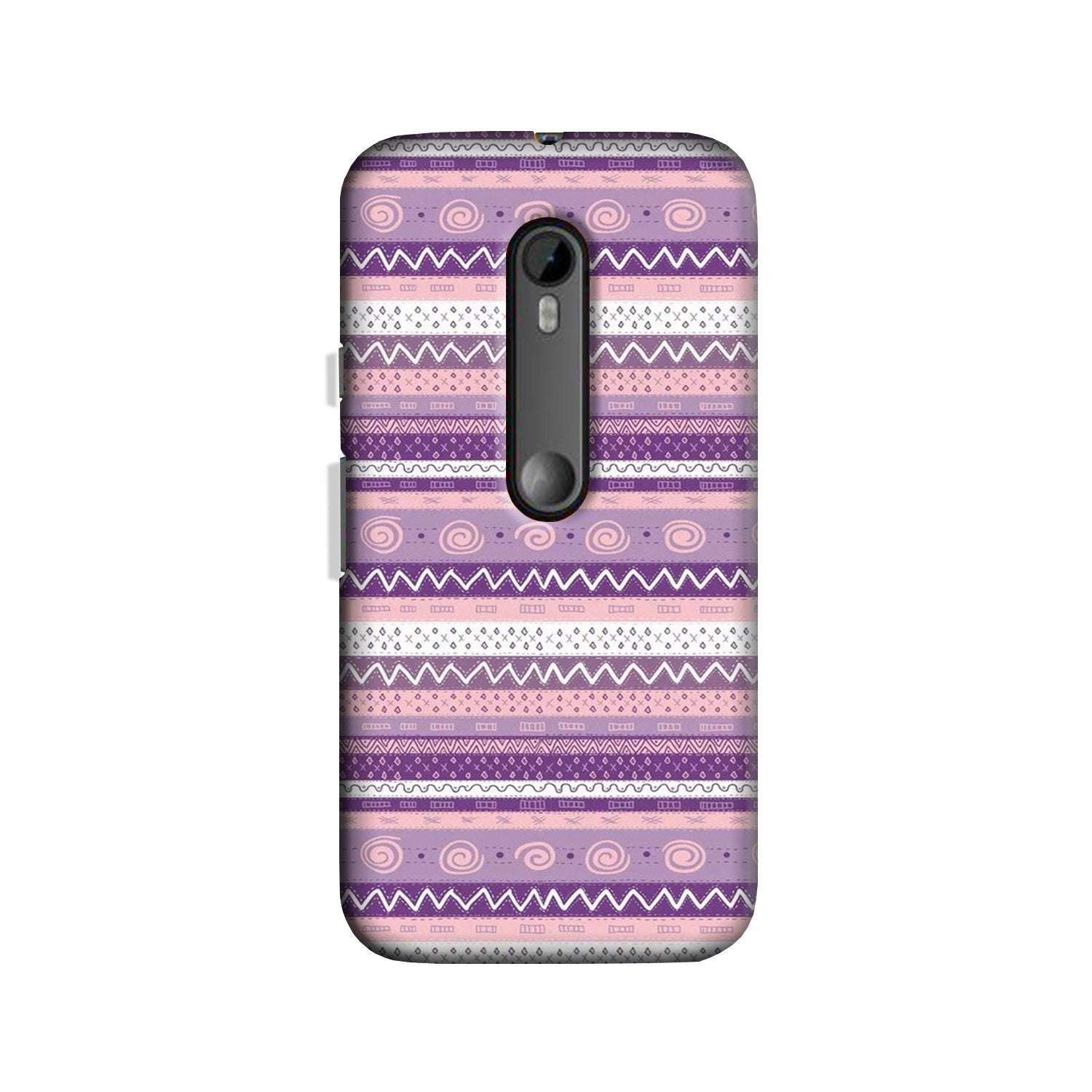 Zigzag line pattern3 Case for Moto X Force