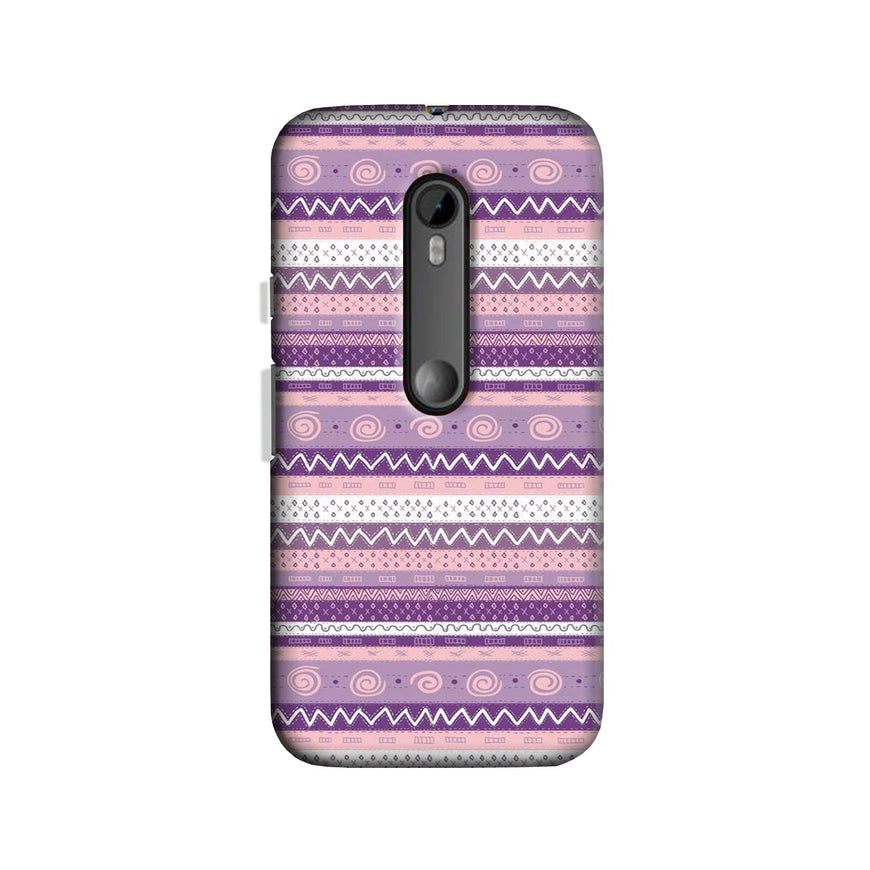 Zigzag line pattern3 Case for Moto X Force