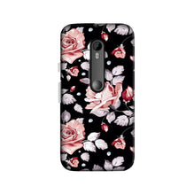 Pink rose Case for Moto X Style
