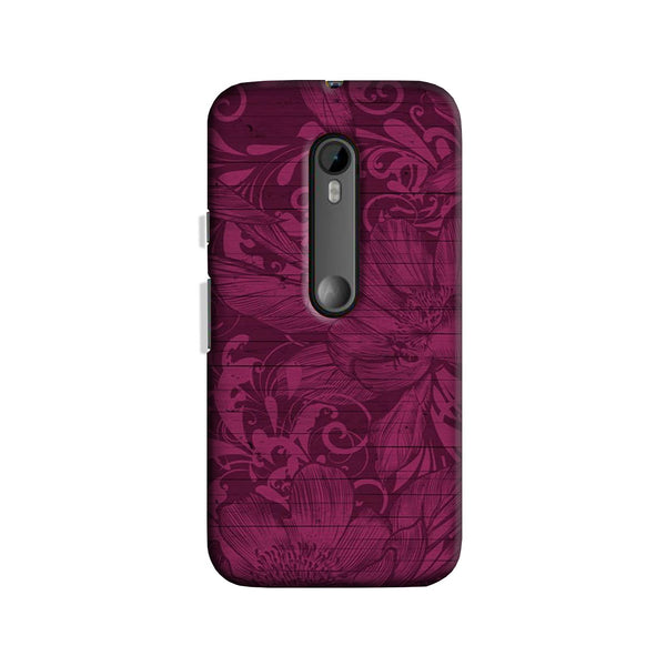 Purple Backround Case for Moto X Style