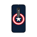 Captain America Case for Moto G 3rd Gen