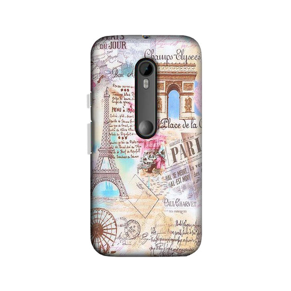 Paris Eiftel Tower Case for Moto X Style