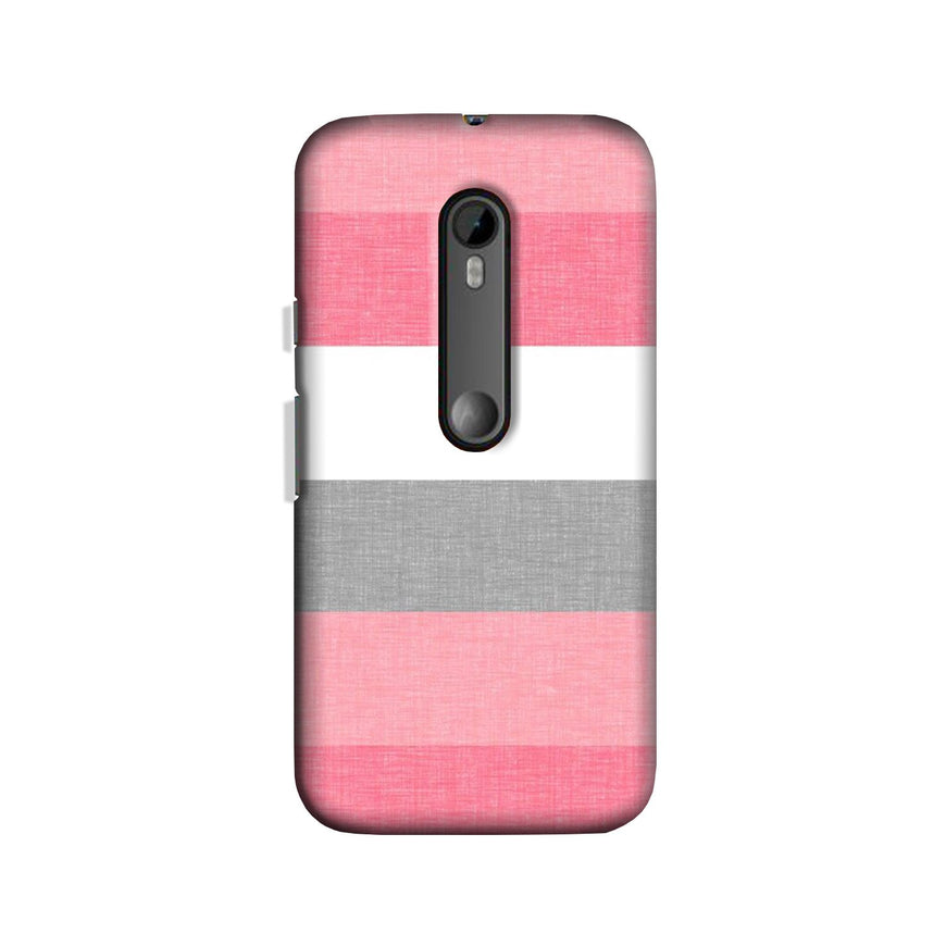 Pink white pattern Case for Moto X Style
