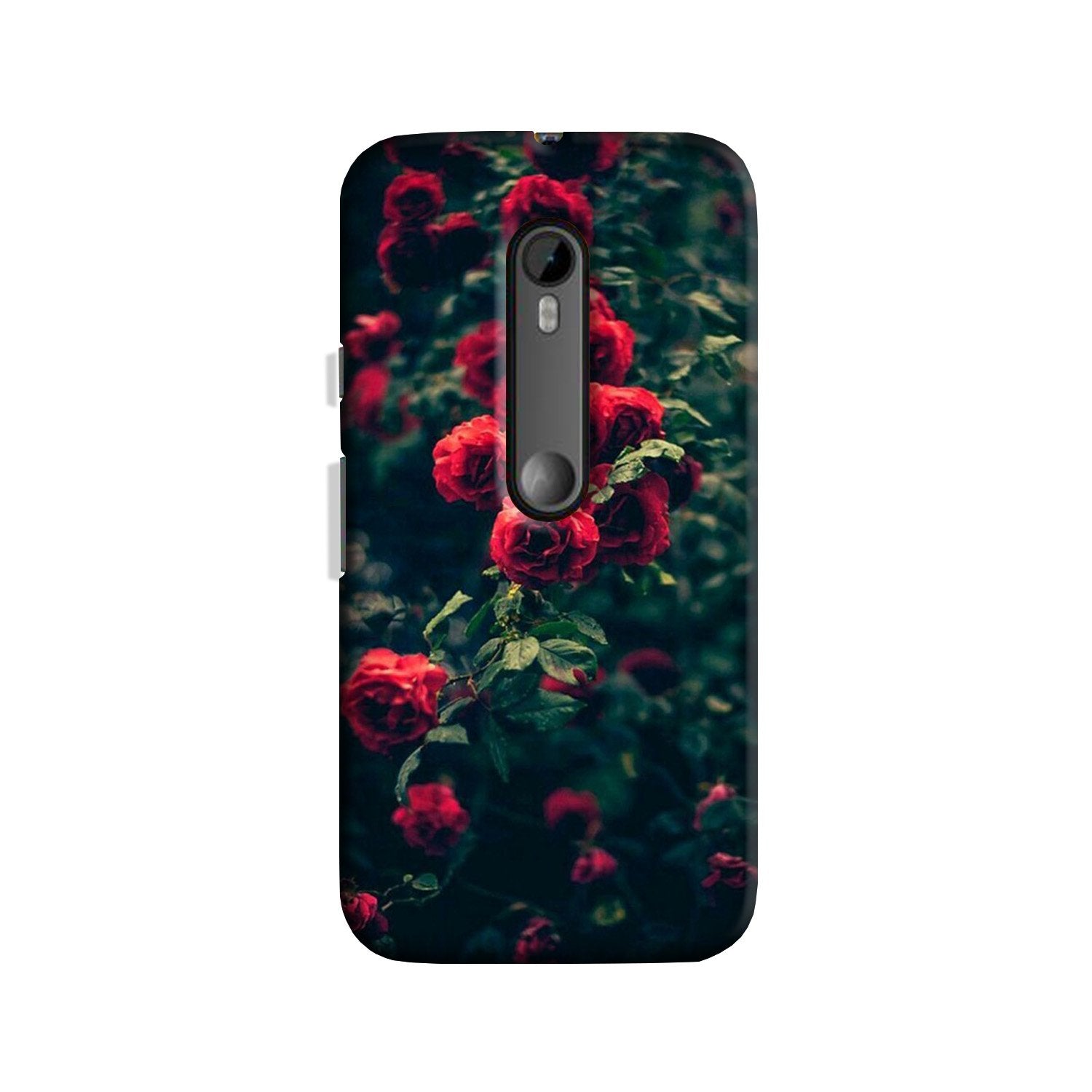 Red Rose Case for Moto X Force
