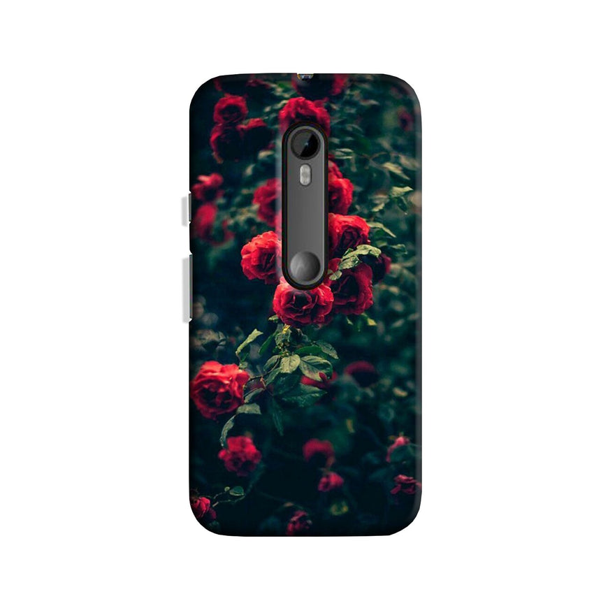 Red Rose Case for Moto X Style