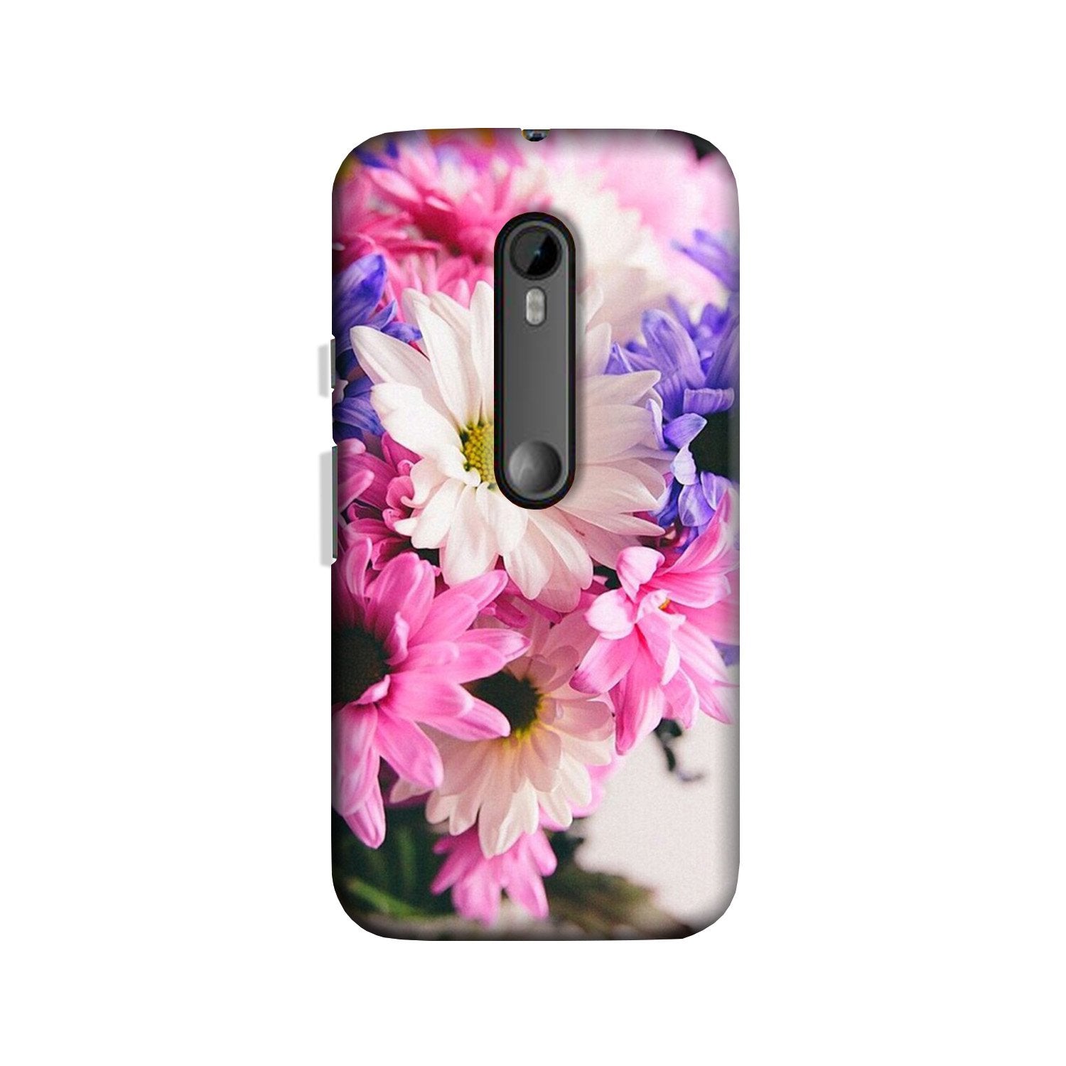 Coloful Daisy Case for Moto X Play