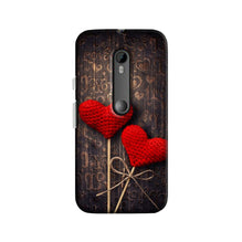 Red Hearts Case for Moto X Style