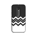 Black white Pattern Case for Moto G 3rd Gen