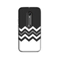Black white Pattern2Case for Moto X Force
