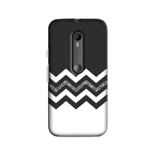 Black white Pattern2Case for Moto X Play