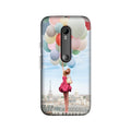 Girl with Baloon Case for Moto G3