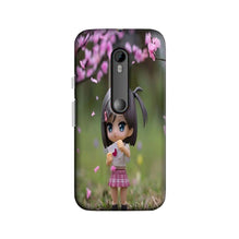 Cute Girl Case for Moto G3