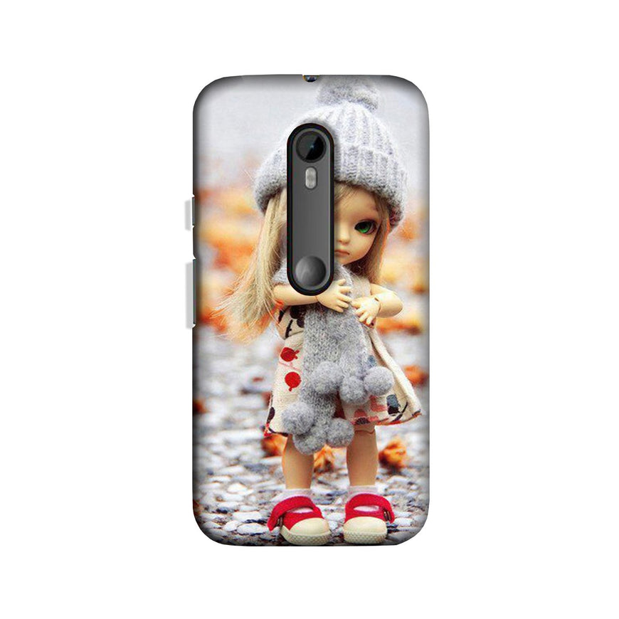 Cute Doll Case for Moto G3